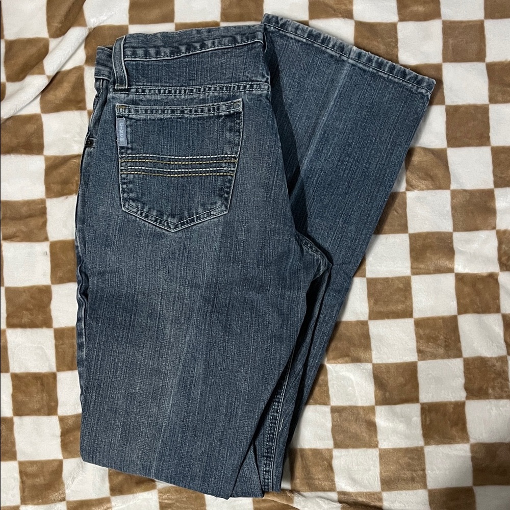 Cinch Men's Boot Cut Jeans - Dark Blue Denim